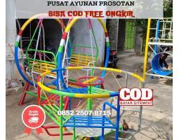  Gelas putar Besi Dan Jungkat Jungkit - Kuningan 