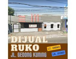 Dijual Ruko Tepi Jalan Gedong Kuning Strategis LB120m2 SHM - Yogyakarta