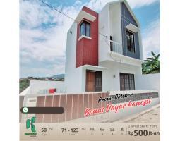  Dijual Rumah 2 Lantai Cluster Kinanti House Jatihandap Cicaheum Padasuka - Bandung 