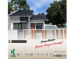 Dijual Rumah Murah Harga Promo Cluster Kinanti House Jatihadap Cicaheum Mandalajati - Bandung 