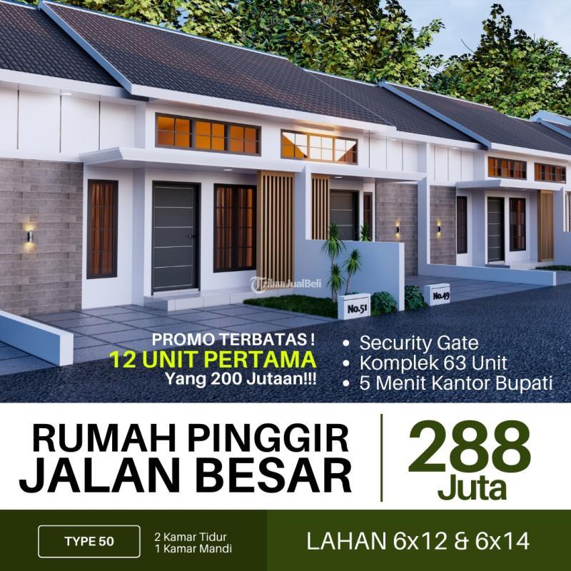 Dijual Rumah Perumahan Terbaru 2KT 1KM SHM di Lubuk Pakam Harga Promo Cash - Deli Serdang