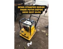 Sewa Stamper Kodok Pemadat Paving Pasir Putih - Depok