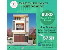 Dijual Ruko 2 Lantai Murah LB65 m2 Legalitas SHM Siap Pakai - Pekalongan 