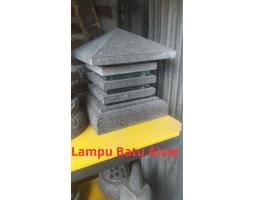 Lampu Batu Alam - Magelang 