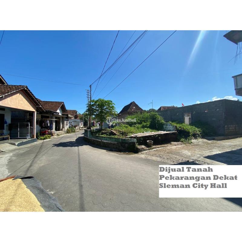 Dijual Tanah Pekarangan Dekat Sleman City Hall LT237 m2 SHM - Sleman