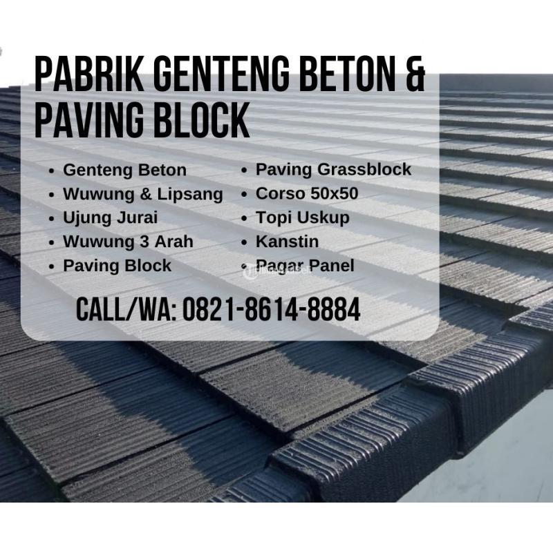 Dapatkan Harga Terbaik Genteng Beton Flat - Malang