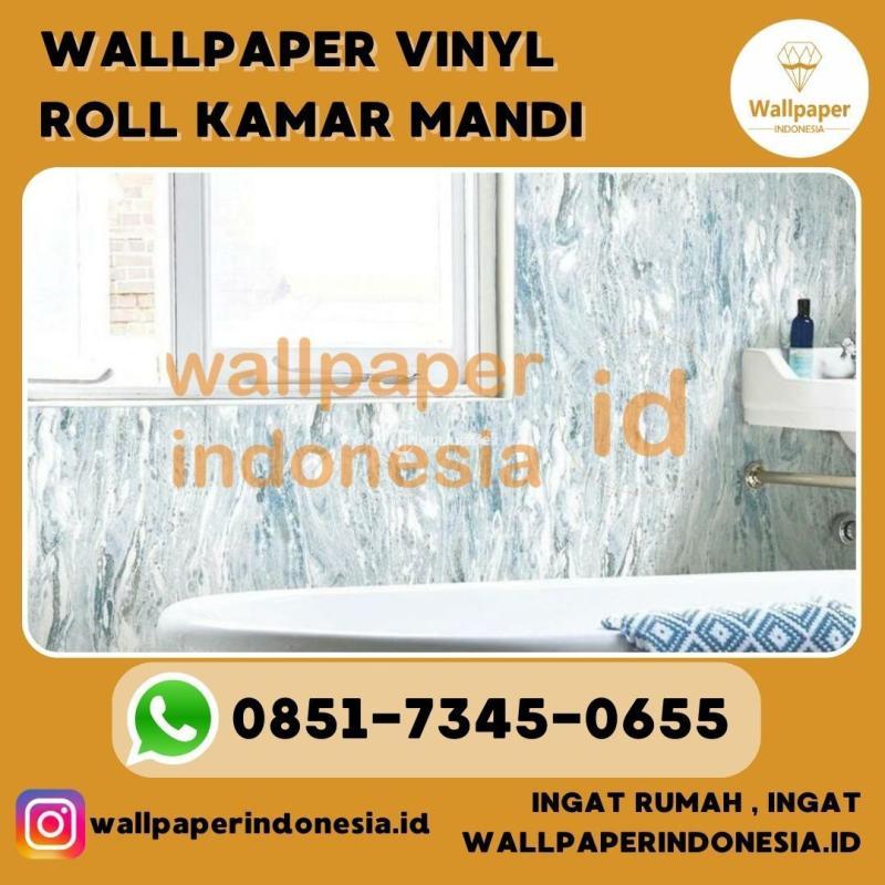 Wallpaper Vinyl Roll Kamar Mandi - Malang
