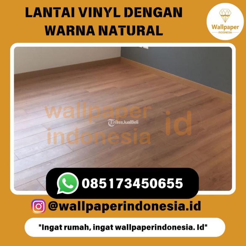 Lantai Vinyl Dengan Warna Natural - Malang Kota