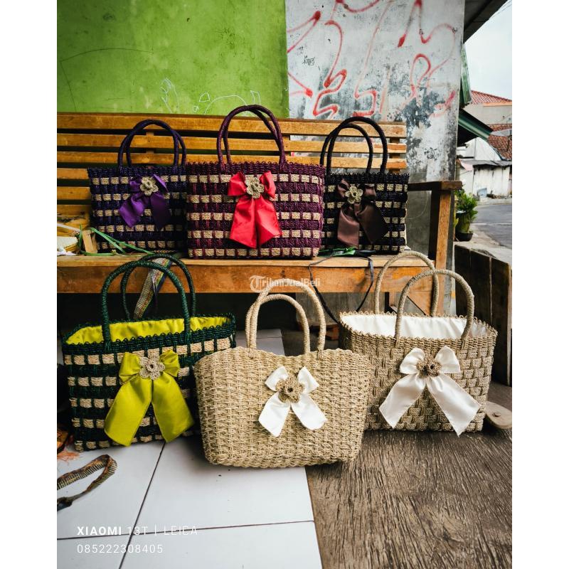 Seagrass Bag Natural - Tasikmalaya