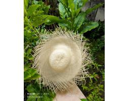 Straw Hat Natural - Tasikmalaya