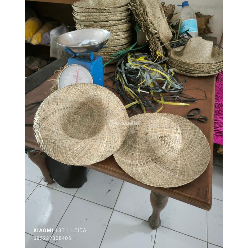 Beach Hat Mendong Natural - Tasikmalaya