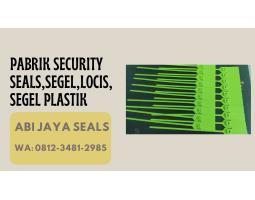 Segel Plastik Security Seals Locis - Musi Rawas