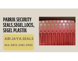 Segel Plastik Security Seals Locis - Ogan Ilir