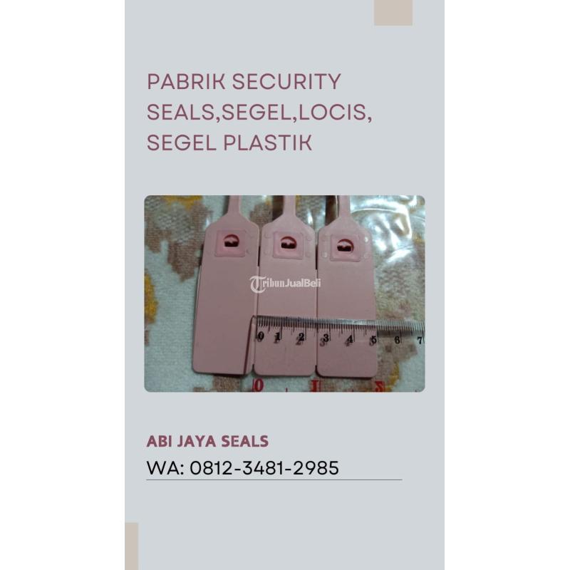 Segel Plastik Security Seals Locis - Ogan Ilir