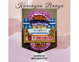 Karangan Bunga Papan Terpercaya Zamflorist - Madiun 