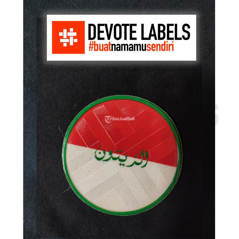 Percetakan Label Karet 3D Jersey - Bintan