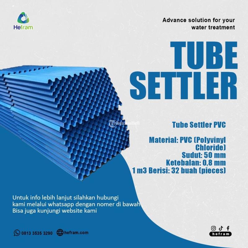 Tube Settler Clarifier PVC - Surabaya