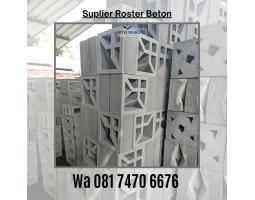 Gudang Loster Beton Teras di Sentolo - Kulon Progo