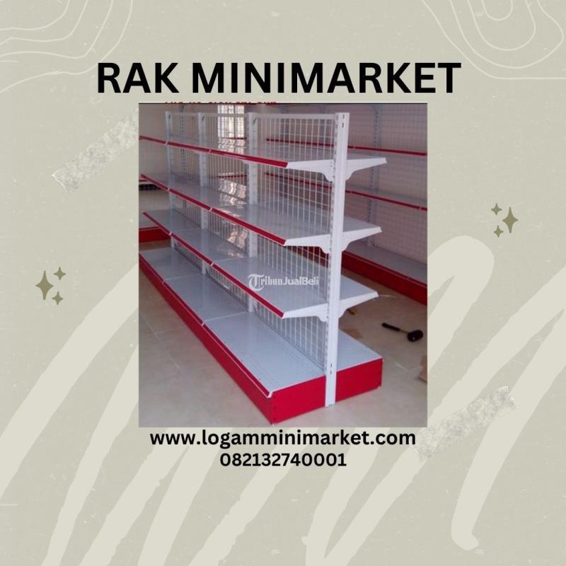 Rak Minimarket Termurah Logam Minimarket - Waropen