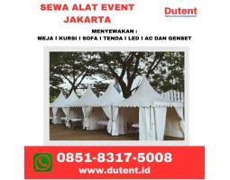 Sewa Tenda Sarnavil Kerucut - Jakarta Pusat