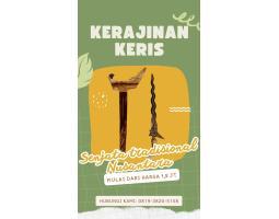 Keris Bali Keris Klasik Pusaka  Natuna - Lahat