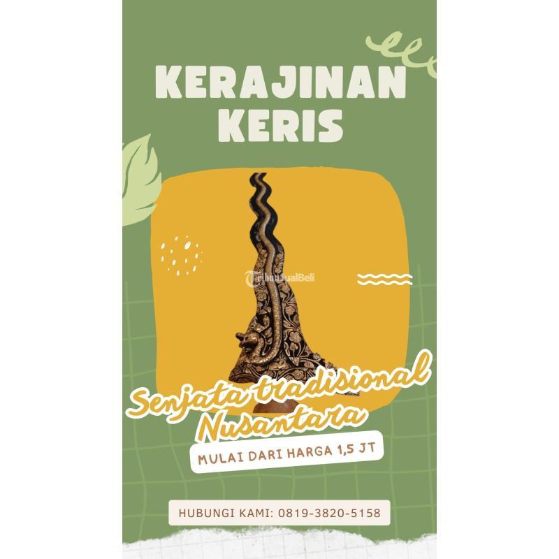Keris Bali Keris Tua Filosofi Tanjungpinan - Samarinda