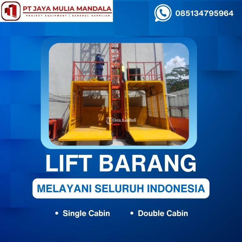 Rental Lift Barang Material Murah Bisa Nego - Magelang 