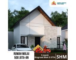 Dijual Rumah Cantik Dekat Ringroad Timur Blok O, Kampus STTA di Berbah Sleman Bisa KPR - Sleman