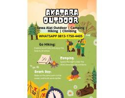 Jasa Persewaan Alat Alat Outdoor, Terlengkap dan Murah, Akatara Outdoor - Jakarta Timur