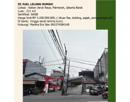 Dijual Rumah 1 Lantai SHM di Kebon Jeruk Raya - Jakarta Barat