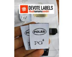 Cetak Label Woven Damas Devotelabels.id - Lingga 