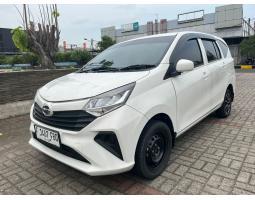 Mobil Daihatsu New Sigra 1,2 X AT Tahun 2024 Warna Putih Plat Ganjil Km Rendah - Jakarta Barat