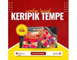 Keripik Tempe Pilihan Rasa Terbaik - Malang 