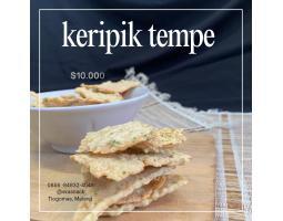 Keripik Tempe Keju Rasa Gurih Unik - Malang 