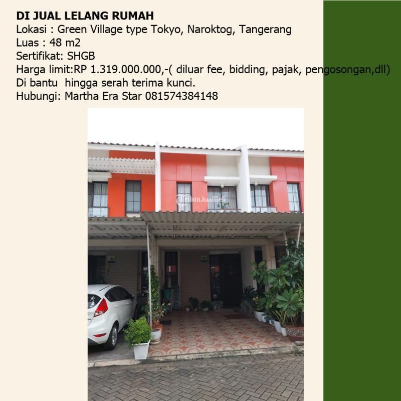 Dijual Rumah Cluster Cantik di Green Village, Neroktog - Tangerang