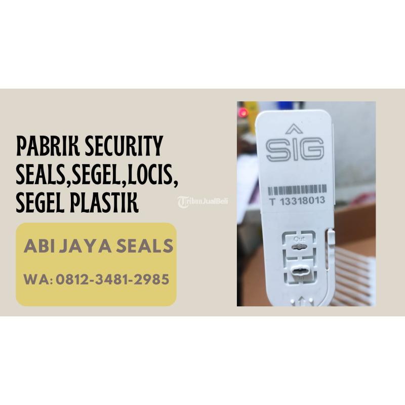 Segel Plastik Security Seals Locis - Ogan Komering Ul