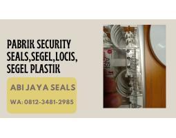 Segel Plastik Security Seals Locis - Lubuklinggau