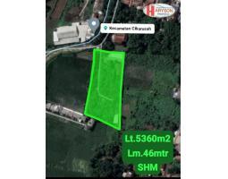 Dijual Tanah Industri 5360 m2 Cibarussa - Bekasi