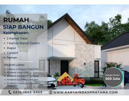 Dijual Rumah Pinggir Jalan Raya Berbah Sleman, 10 menit ke JEC, Gedongkuning, Kamp STTA - Sleman 