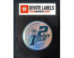 Vendor Cetak Label Patch 3D TPU Ranai Devotelabels.id - Natuna 