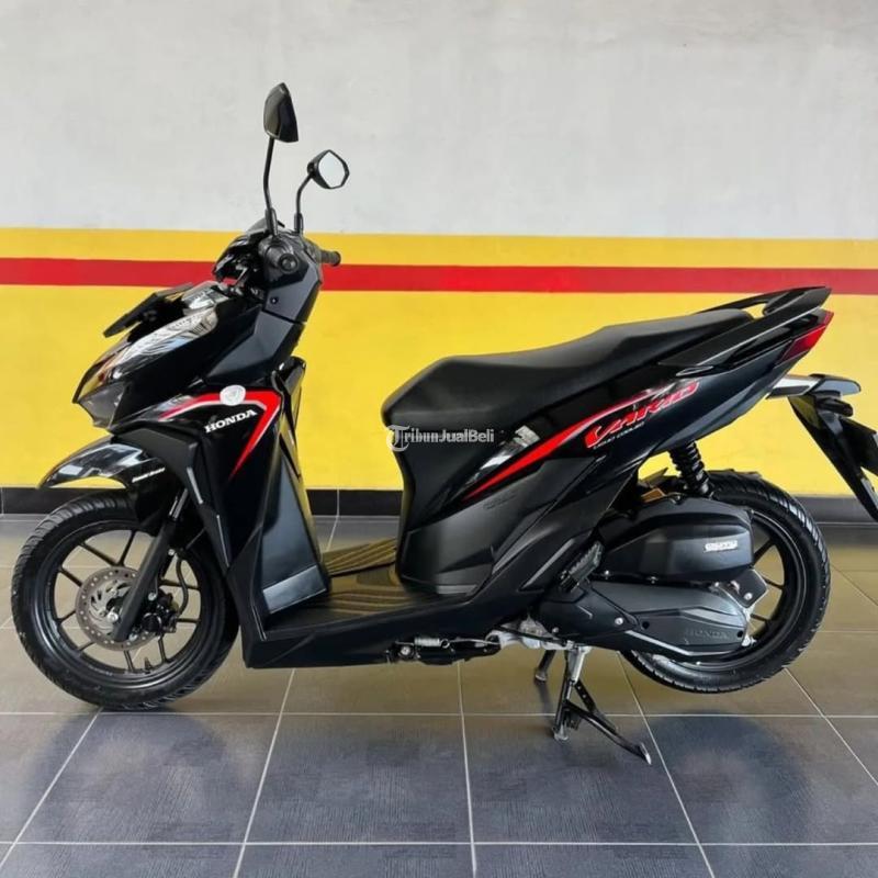 Motor Bekas Honda Vario Tahun 2019 Warna Hitam - Solo