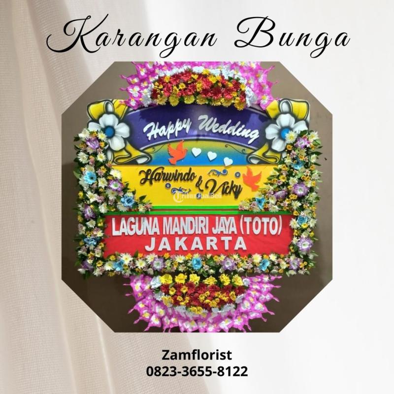Karangan Bunga Papan Termurah Zamflorist - Nganjuk 