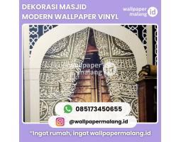 Dekorasi Masjid Modern Wallpaper Vinyl - Malang Kota