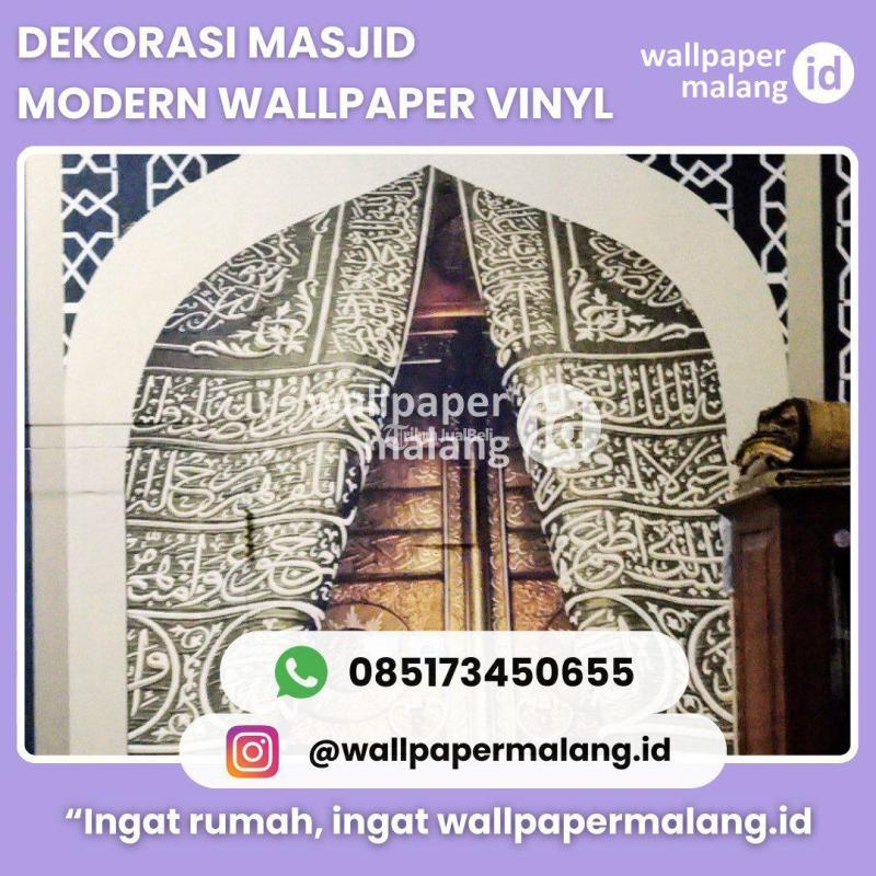 Dekorasi Masjid Modern Wallpaper Vinyl - Malang Kota