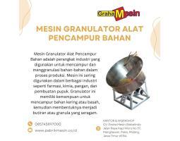 Mesin Granulator Alat Pencampur Bahan Di Graha Mesin - Malang