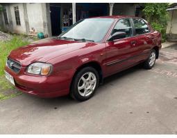 Dijual Mobil Suzuki Baleno, Bekas, Tahun 2001, Plat AD, Pajak On, Tinggal Pakai, Kartasura - Sukoharjo