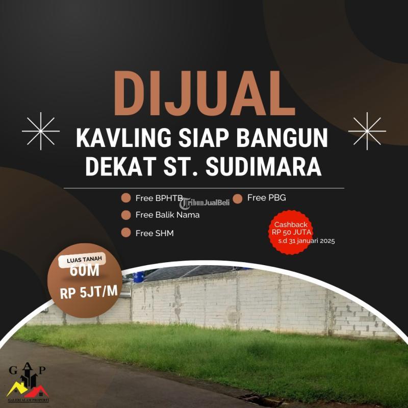Dijual Tanah Kavling Siap Bangun di Komplek Serua Jombang dekat Stasiun - Tangerang Selatan