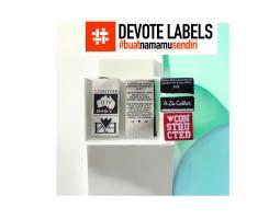 Jasa Cetak Label Woven Damask, Wovendamask.co.id, Indragiri Hulu - Riau