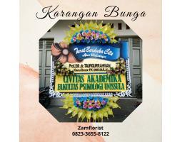 Karangan Bunga Papan Terjangkau Zamflorist - Sampang 