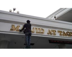 Signage Stainless 3D dan Neon Box LED - Jakarta Utara 